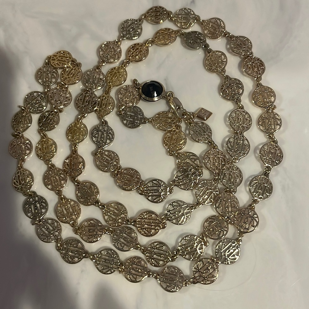 Signature Micro Motif Necklace (NWOT)